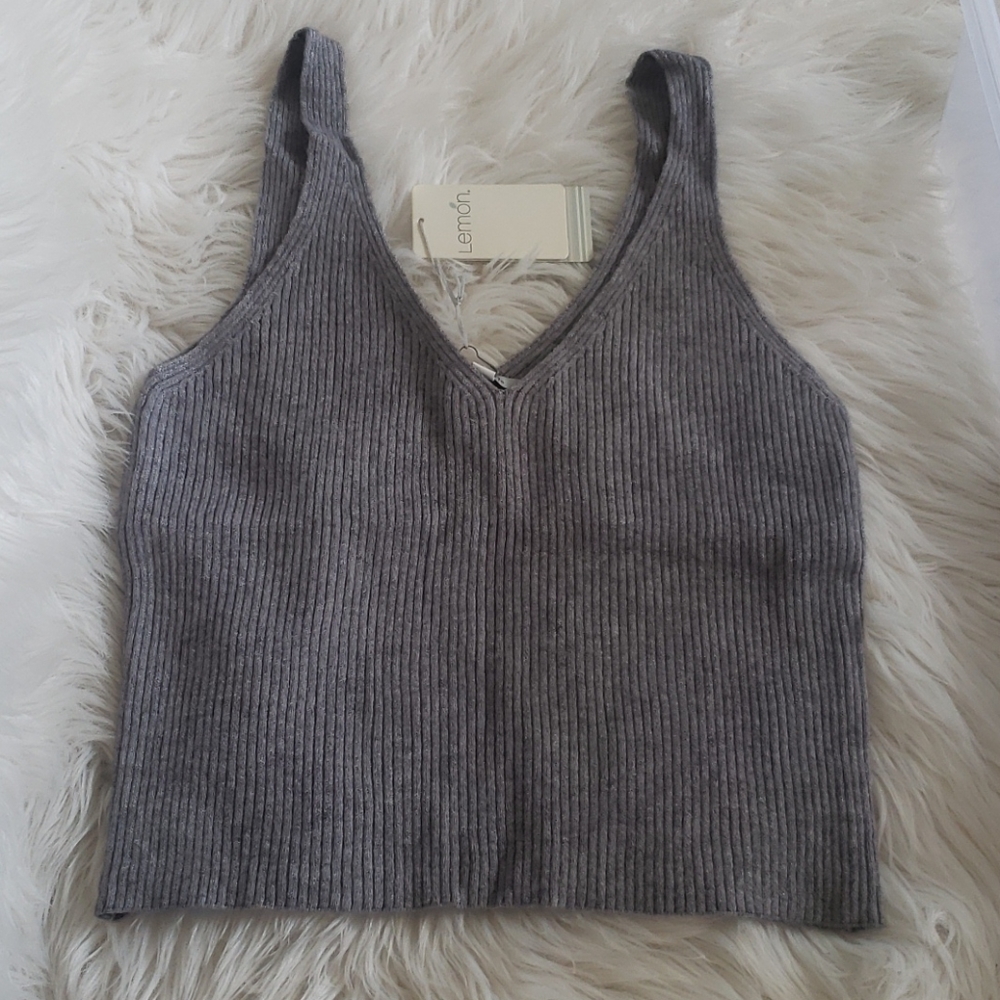 The Lemon Collextion. Viscose Rib Tank